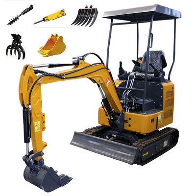 High Digging Power 1 Ton 2 Ton Mini Micro Crawler Excavator