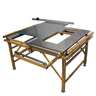 Horizontal Style Woodworking Cutting Machine with 90 KG Weight and Sliding Table