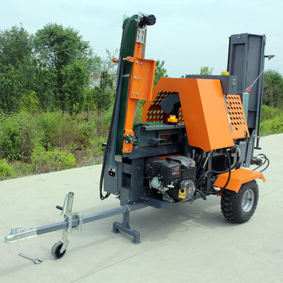 Log Splitter Gasoline Hydraulic Wood Splitter for Fast and Easy Firewood Cutting