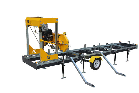 Portable Swing Blade Sawmill Bandsaw Mill Log Cutting Machine For Timber Wood