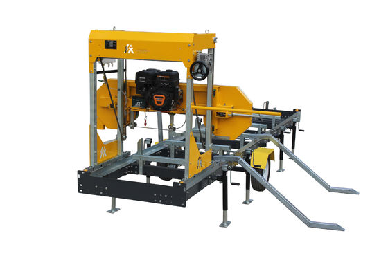 Portable Swing Blade Sawmill Bandsaw Mill Log Cutting Machine For Timber Wood