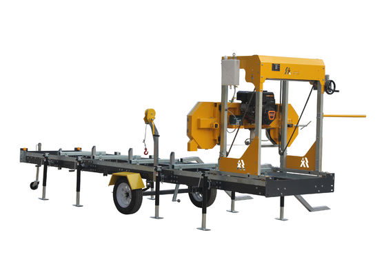 Portable Swing Blade Sawmill Bandsaw Mill Log Cutting Machine For Timber Wood
