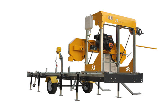 Portable Swing Blade Sawmill Bandsaw Mill Log Cutting Machine For Timber Wood
