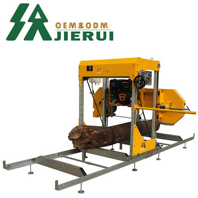 CE Certified JIERUI Portable Swing Blade Sawmill Log Band Saw for Funeral in Costa Rica
