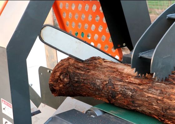 Wood Splitting Wounted Log Splitter 20T Firewood Processor With Hydraulic Diesel