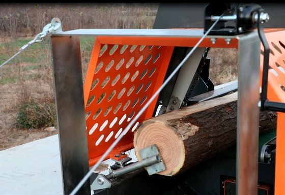 18HP Gasoline Log Splitter And Wood Shredder For Cutting Wood Branch