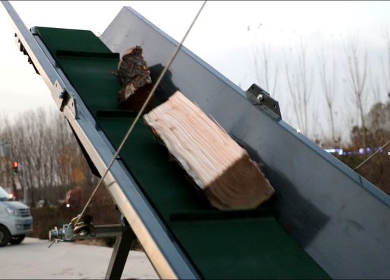 18HP Gasoline Log Splitter And Wood Shredder For Cutting Wood Branch