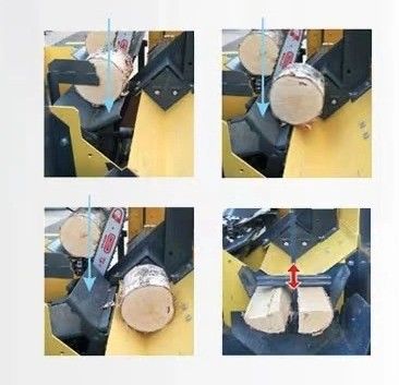 Speed Chainsaw Electric 15KW Wood Tree Splitter 6S Firewood Processor