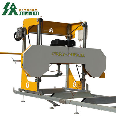 Second Hand Wood Cutting Band Saw Machine Portable Sawmill For Wood Processing