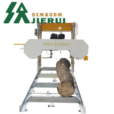 Portable Band Sawmill Log Saws For Horizontal Circular Wood Cutting