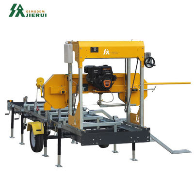 1100mm Max. Working Width Wood Cutting Log Portable Sawmill with Horizontal Band Saw