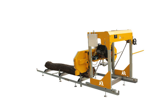Portable Sawmill Trailer Cutting Machine for Precision Wood Cutting on Jerry Sawmill