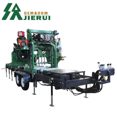 Horizontal Hydraulic Automatic Log Sawmill Forest Band Saw with CE EPA Certification