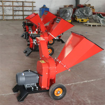 High Productivity Engine Tractor Mulcher Machine Wood Log Chipper Shredder