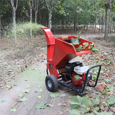 High Productivity Engine Tractor Mulcher Machine Wood Log Chipper Shredder