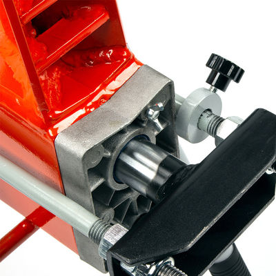 Electric Motor Vertical Wood Splitter For Upside Down Log Splitting In Construction