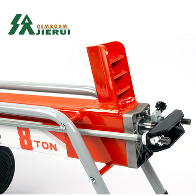 Electric Motor Vertical Wood Splitter For Upside Down Log Splitting In Construction