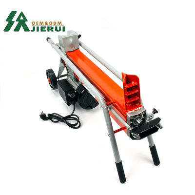 Electric Motor Vertical Wood Splitter For Upside Down Log Splitting In Construction