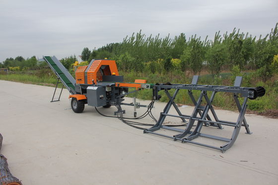 Gasoline Powered Firewood Processor With CE Certificate From Forestry Machinery
