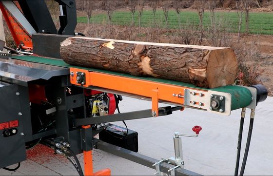 Gasoline Powered Firewood Processor With CE Certificate From Forestry Machinery