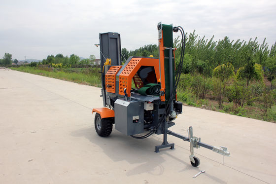 Firewood Processor 30 Ton Wood Splitting Machine For Heavy Duty