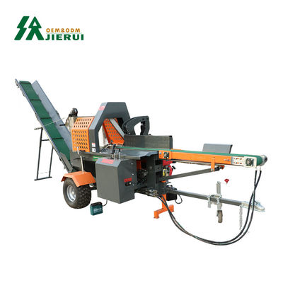 18HP Gasoline Engine 4/6/8 Way Hydraulic Wood Splitting Firewood Processor
