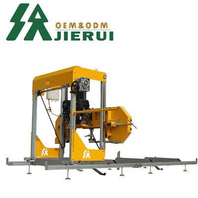 5.9*2.2*.22m Log Band Saw Mini Portable Second Hand Wood Cutting Machine for Uganda