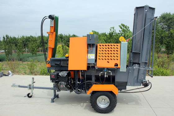Powerful Firewood Splitter 18hp Gasoline 4 6 8 Way Log Splitter