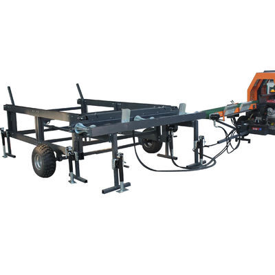 30T Gasoline Log Splitting Wood Cutting Firewood Processor With CE Certification