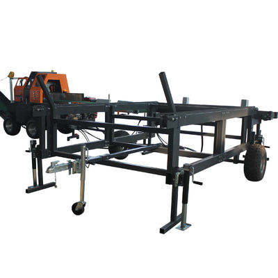 30T Gasoline Log Splitting Wood Cutting Firewood Processor With CE Certification