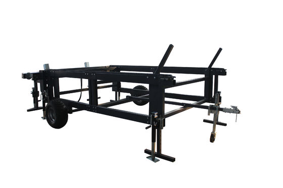Home Firewood Processor JIERUI CE Approved Horizontal Fast Log Splitter with Chainsaw