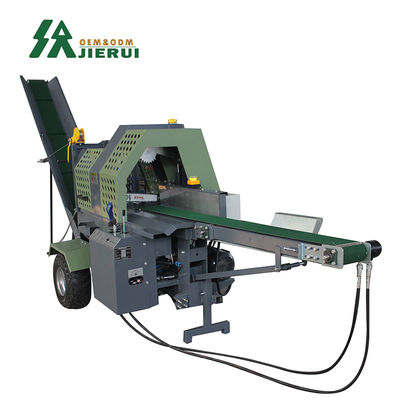 Automatic Firewood Processor Electric Motor Wood Splitter For Construction Works