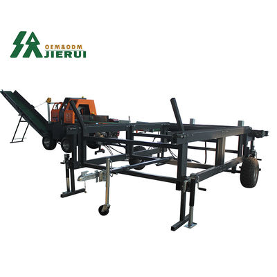 30t Gasoline Log Splitter 600mm Diameter Used Firewood Processor for Forestry Machine