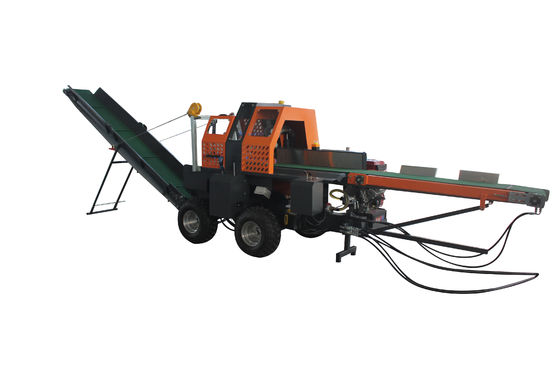 30t Gasoline Log Splitter 600mm Diameter Used Firewood Processor for Forestry Machine