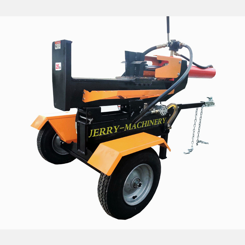 25 Ton Gasoline Log Splitter Firewood Processor Electric Log Saw Wood ...